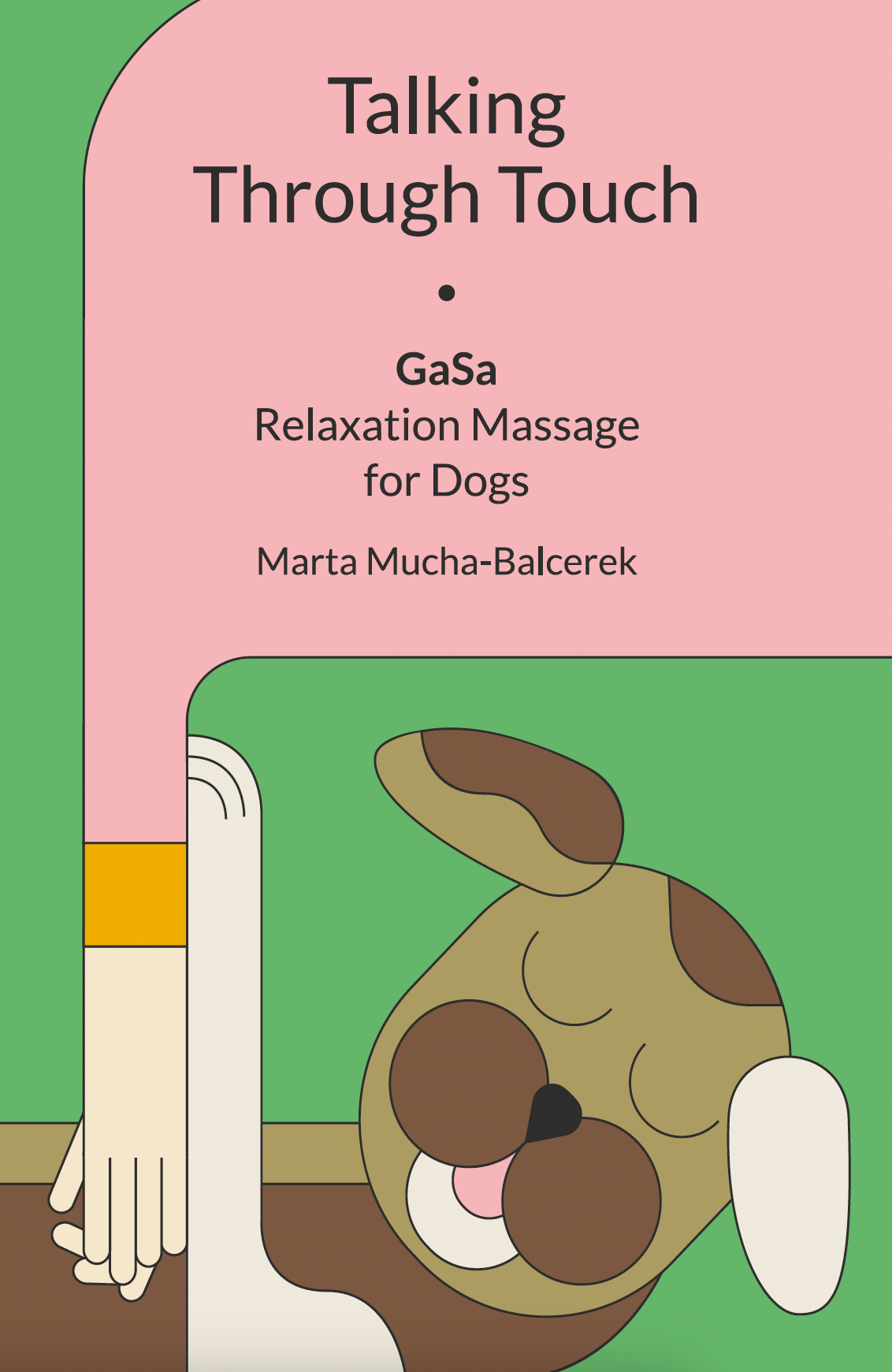 english book cover - massage for dogs