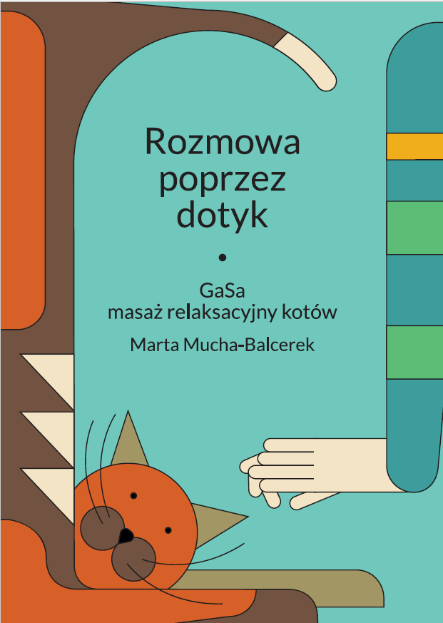 polish book cover - massage for cats