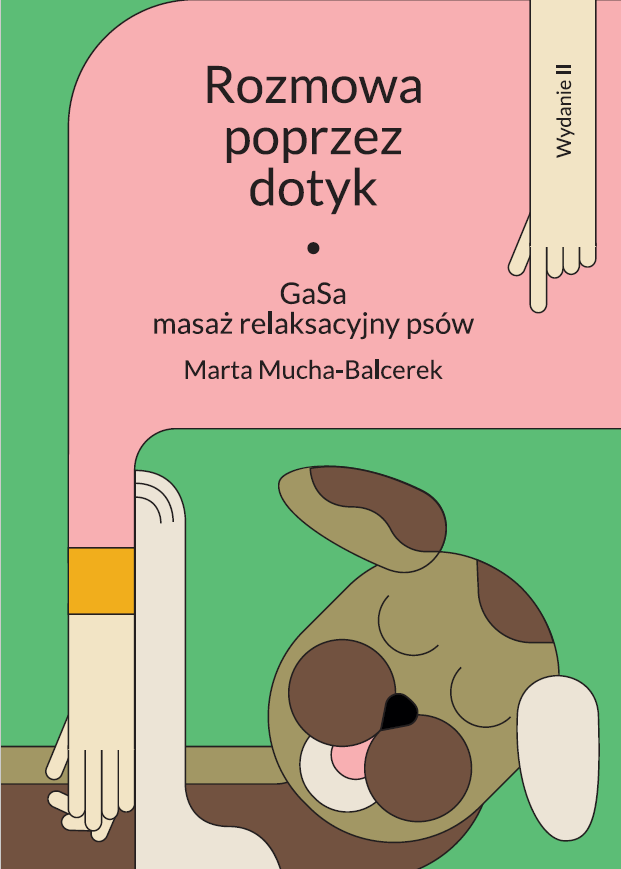 polish book cover - massage for dogs